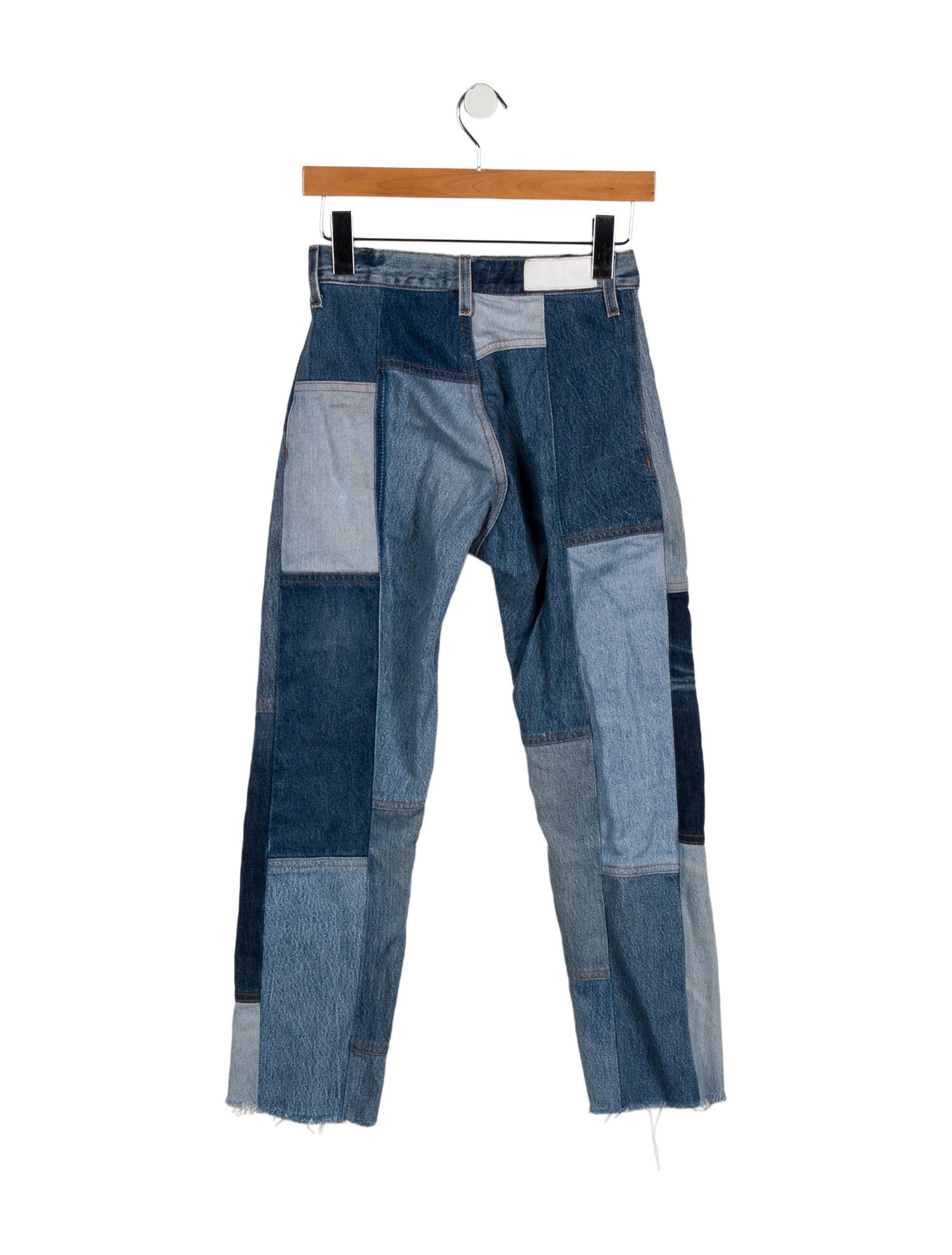 Re/Done X Levis Mid-Rise Straight Leg Jeans