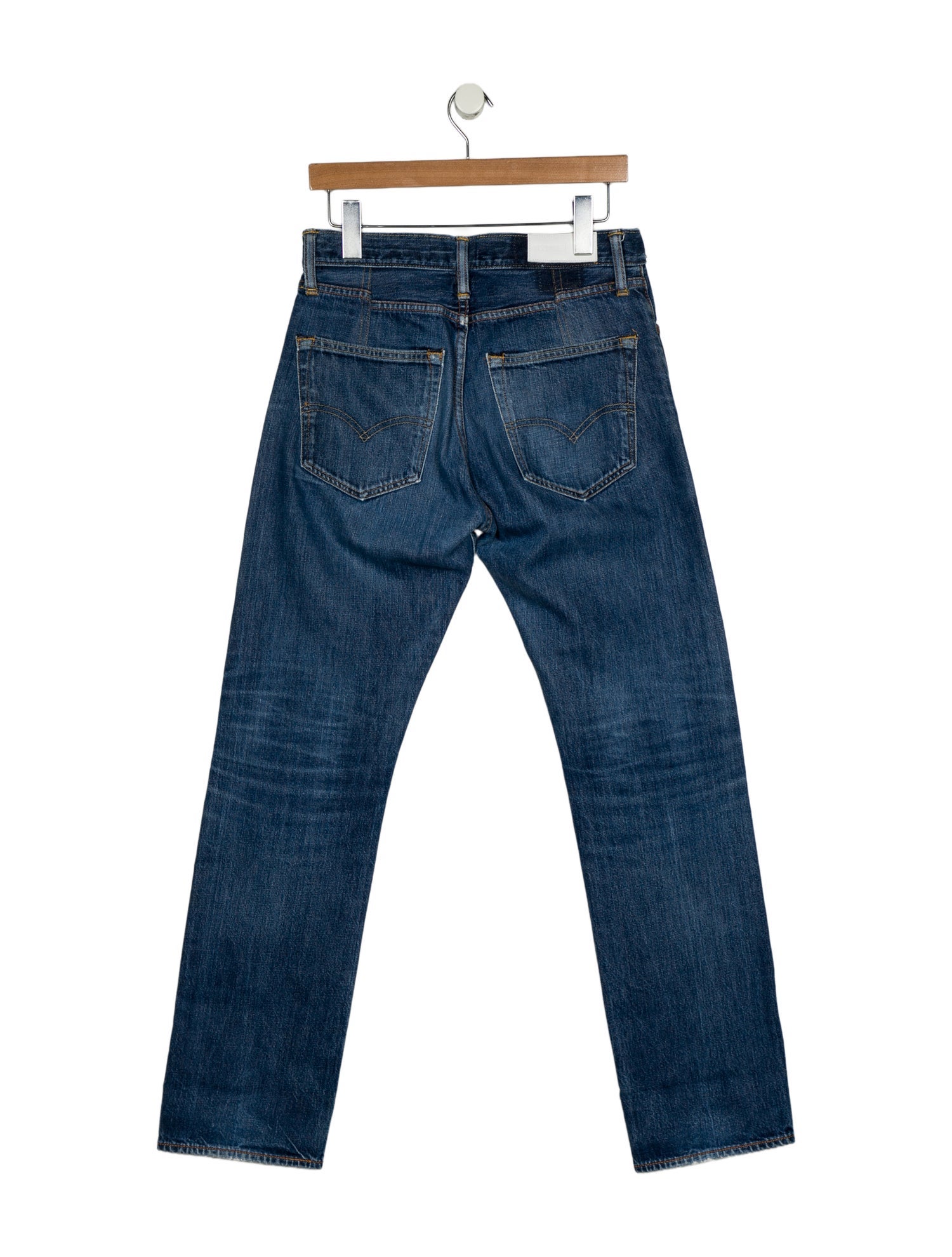 Re/Done X Levis Mid-Rise Straight Leg Jeans