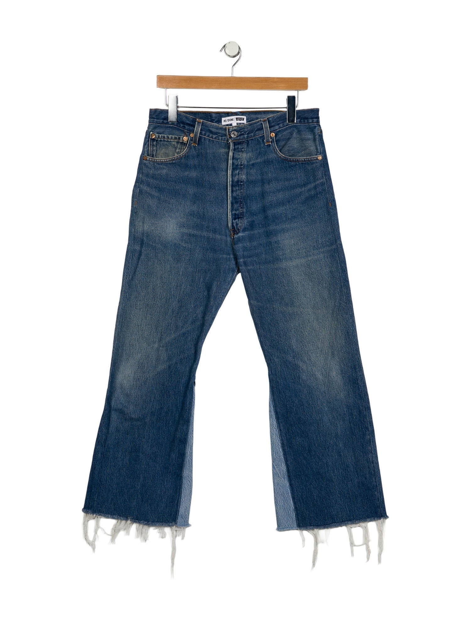 Re/Done X Levis High-Rise Wide Leg Jeans