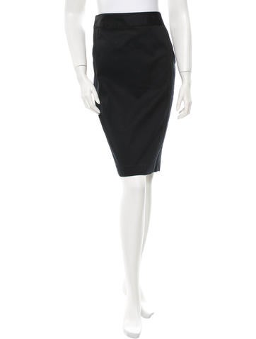 Red Valentino Midi Pencil Skirt