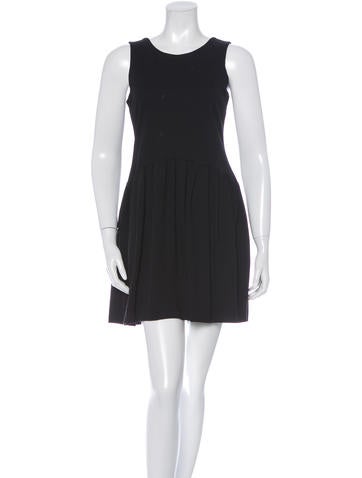 Red Valentino Bow-Accented Sleeveless Dress