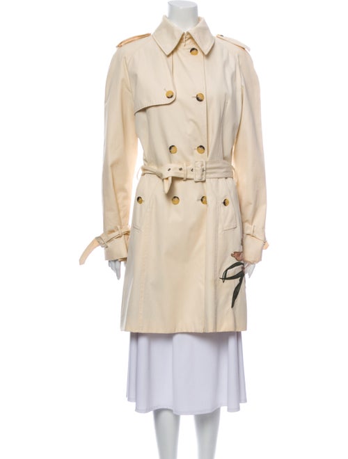 Red Valentino Trench Coat Red