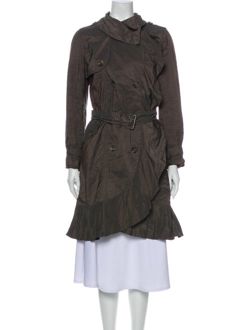 Red Valentino Trench Coat Red