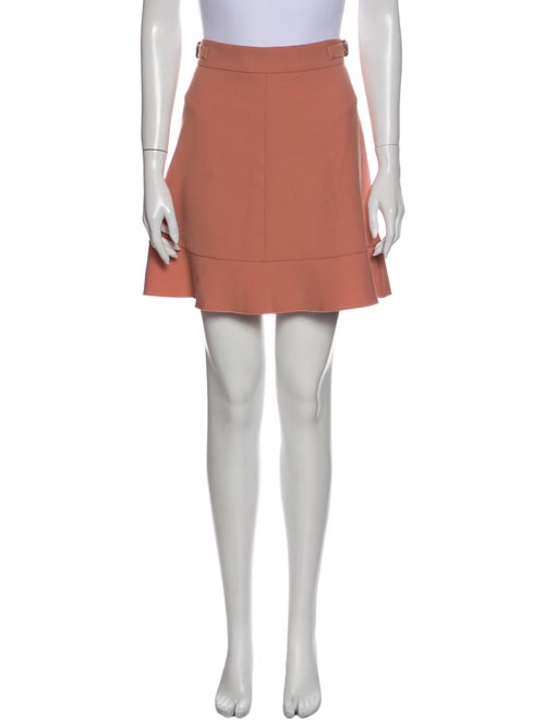 Red Valentino Mini Skirt Red