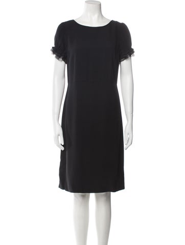 Red Valentino Dresses Scoop Neck Knee-Length Dress US0 | XS