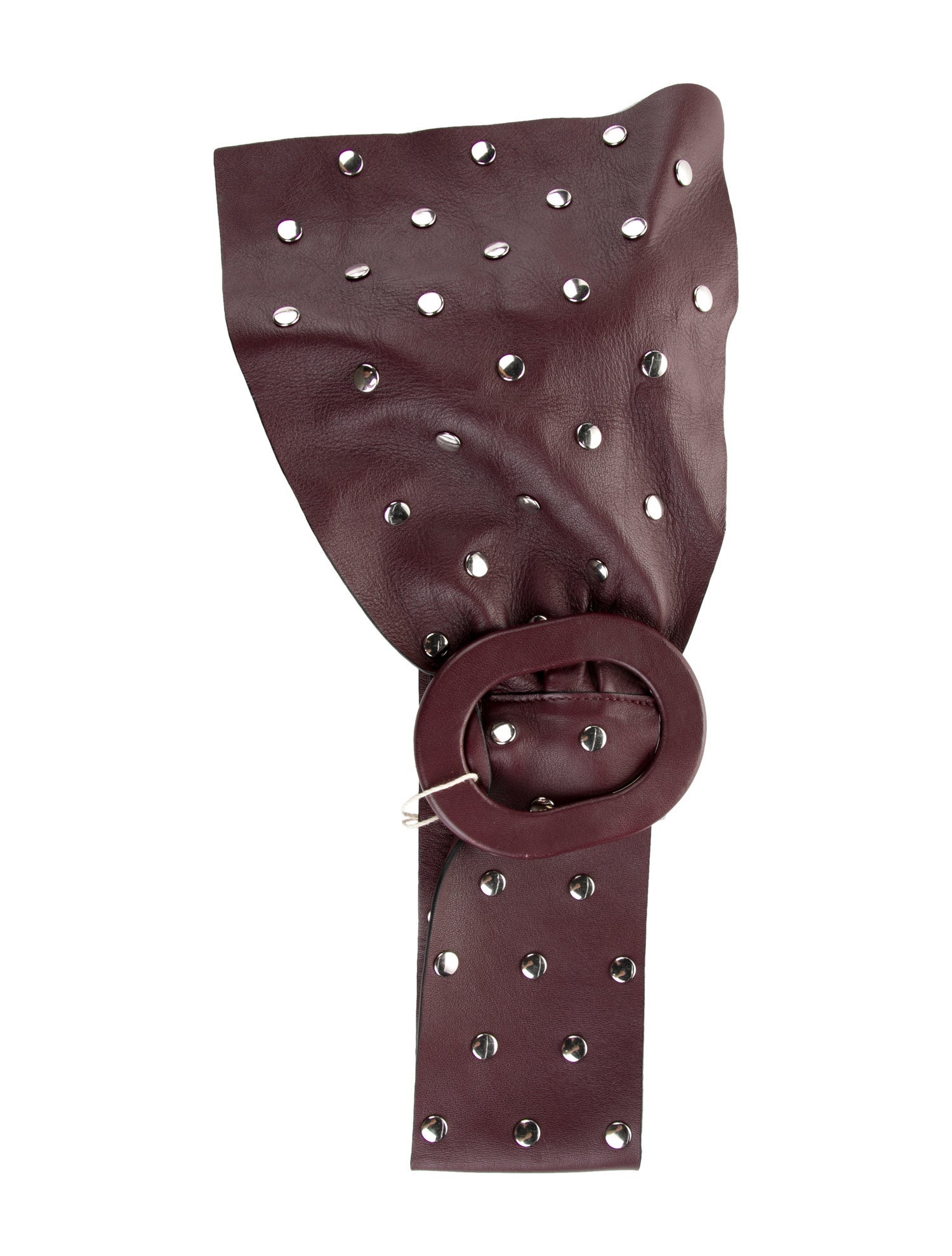 Red Valentino Wide Leather Waist Belt