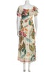 Red Valentino Printed Long Dress