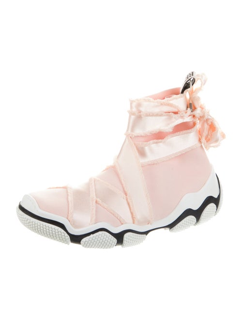 Red Valentino Bow Accents Sock Sneakers