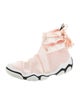 Red Valentino Bow Accents Sock Sneakers