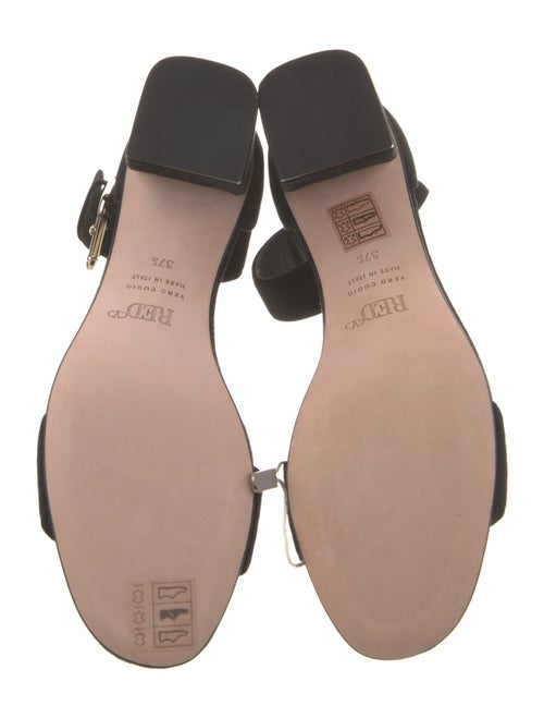 Red Valentino Suede Sandals