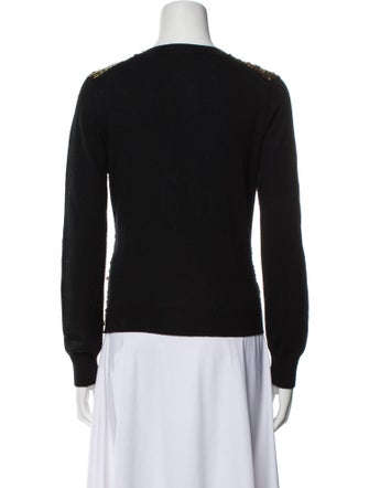 Red Valentino Wool V-Neck Sweater