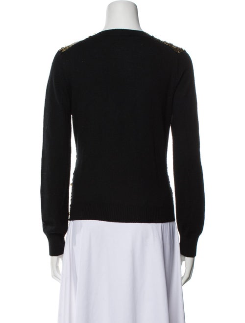 Red Valentino Wool V-Neck Sweater