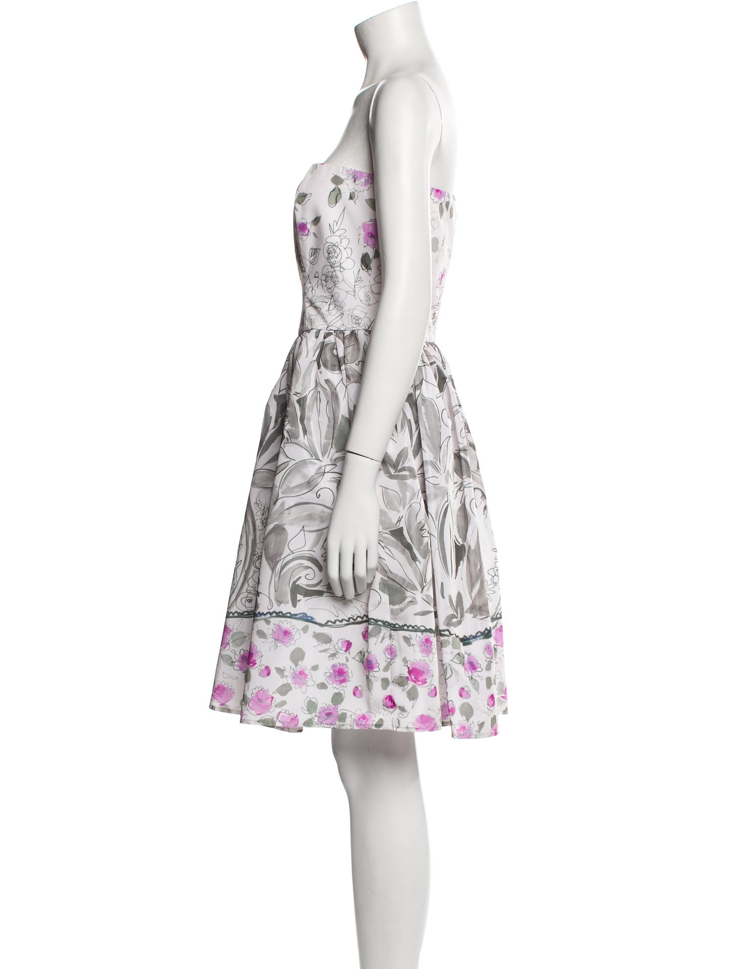 Red Valentino Printed Mini Dress