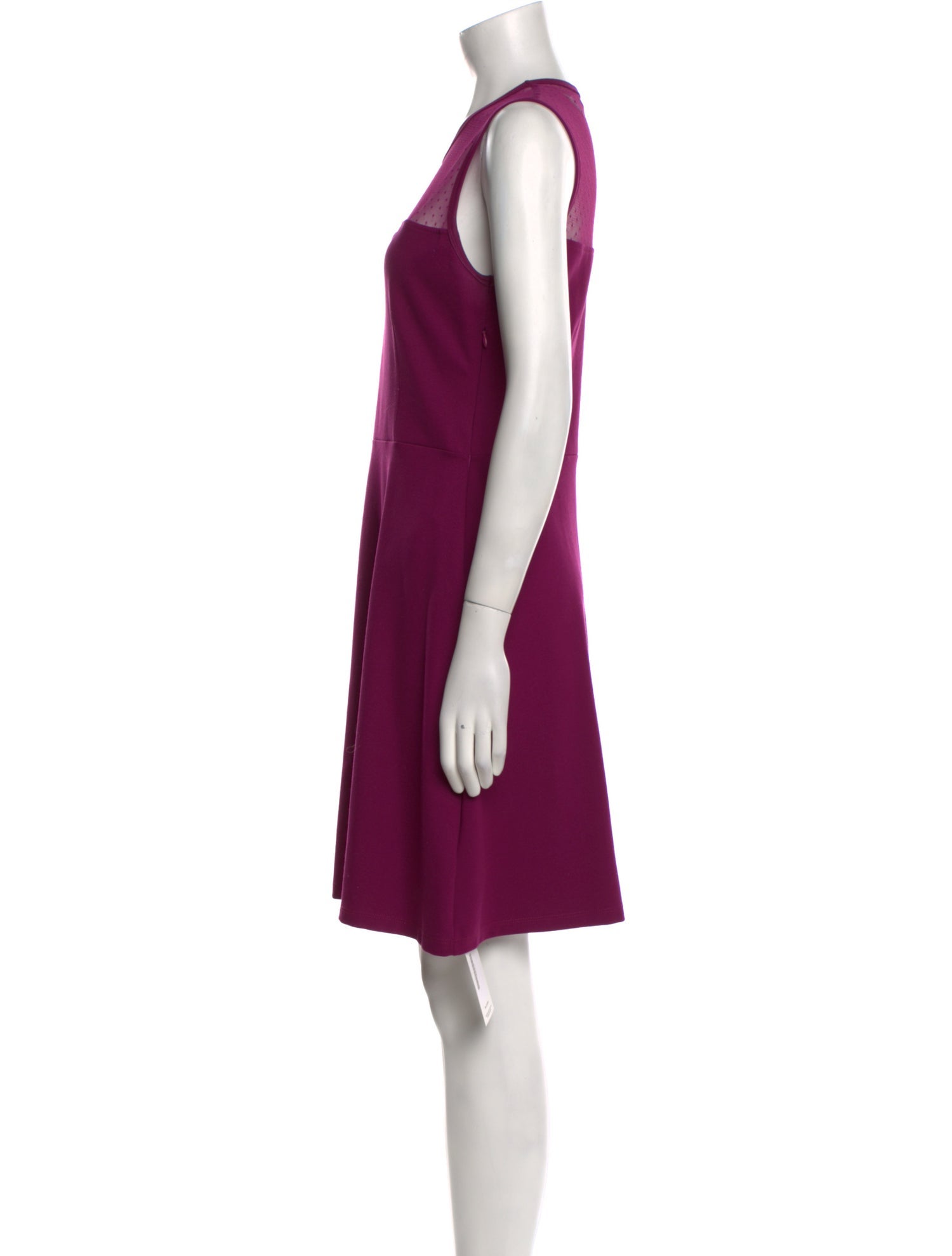 Red Valentino Crew Neck Mini Dress