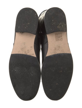 Red Valentino Leather Riding Boots