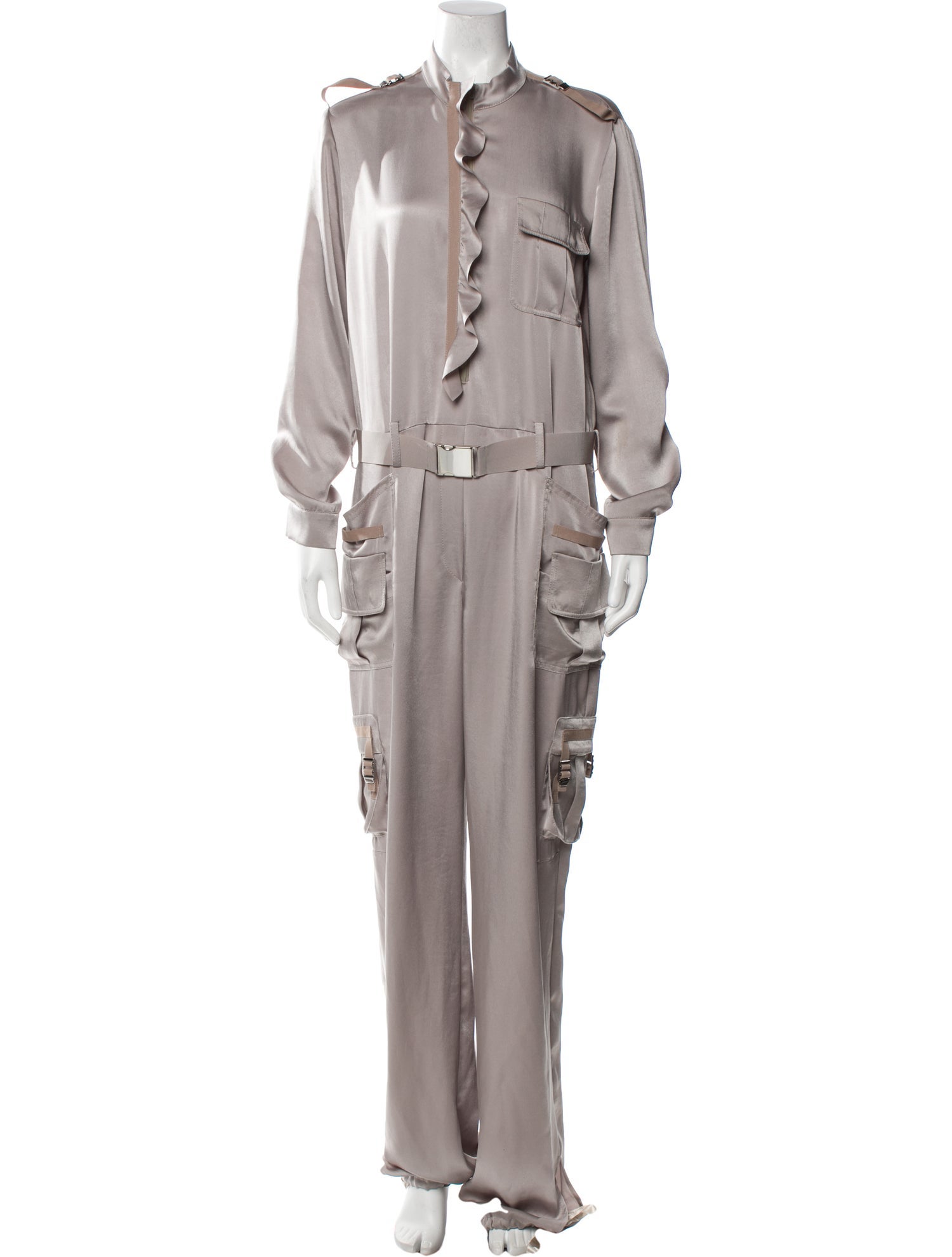 Red Valentino Mock Neck Jumpsuit