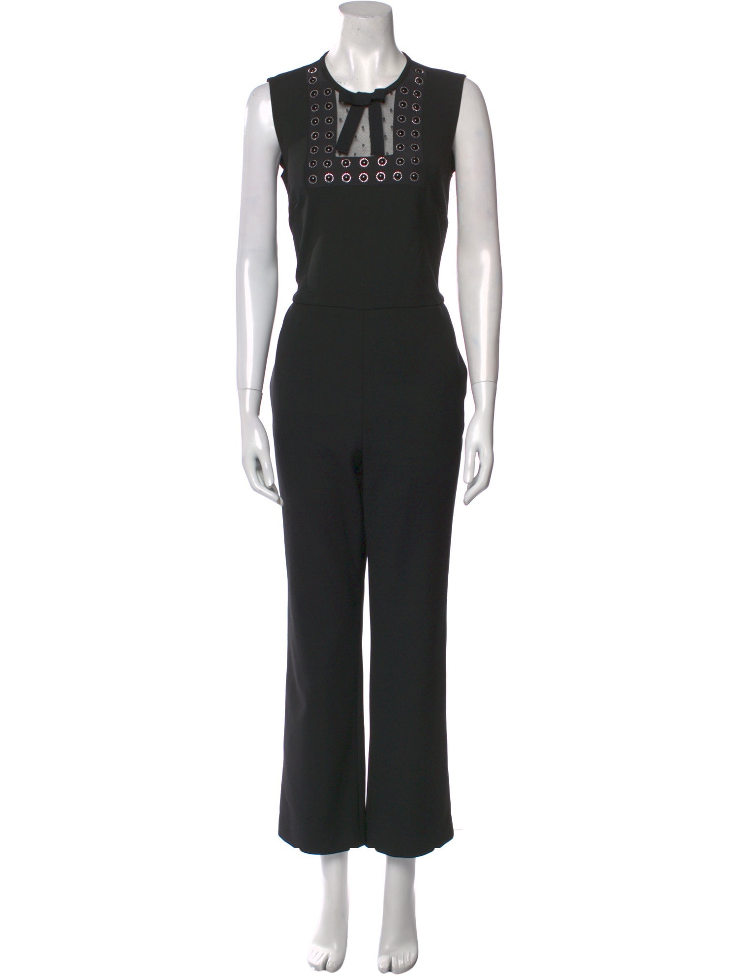 Red Valentino Crew Neck Jumpsuit