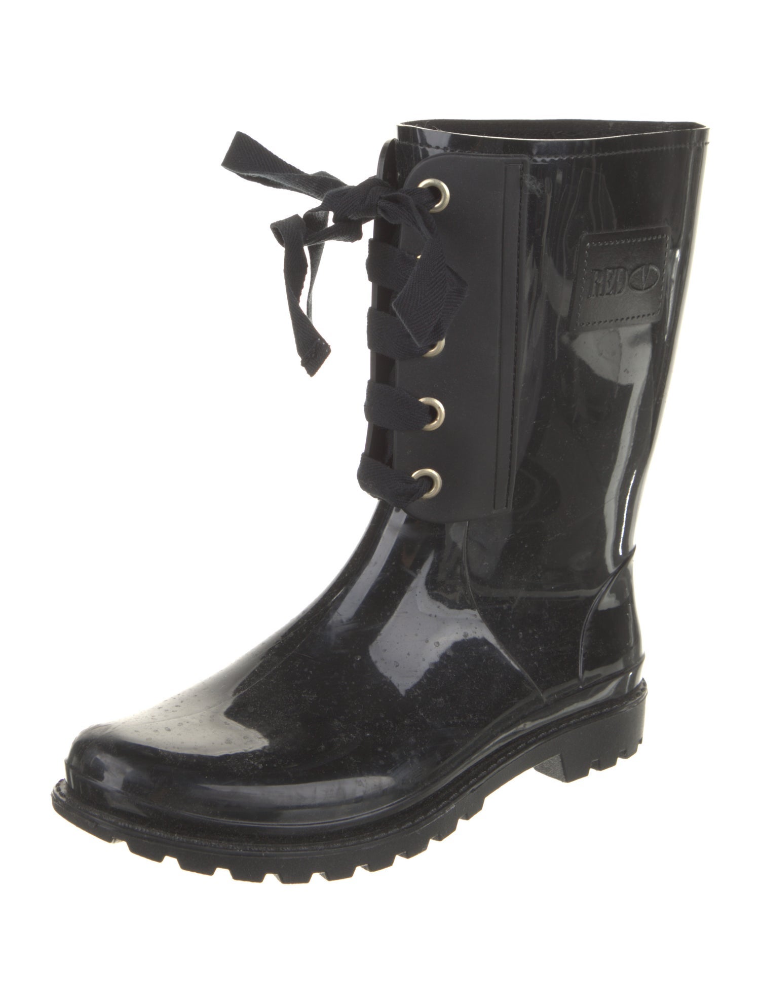 Red Valentino Rubber Rain Boots