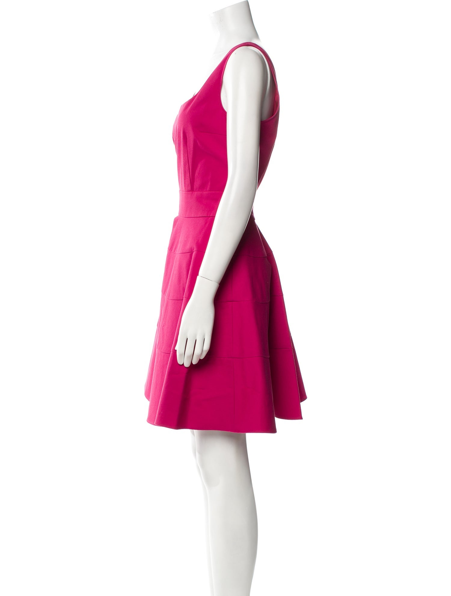 Red Valentino Square Neckline Mini Dress