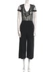 Red Valentino Scoop Neck Jumpsuit