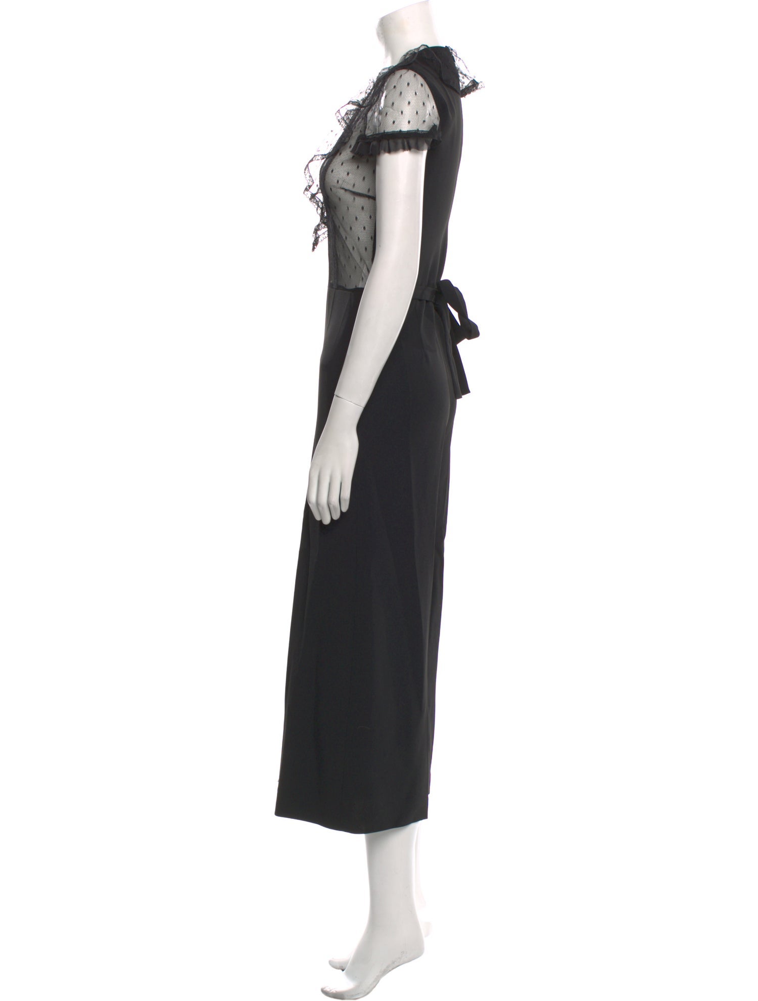 Red Valentino Scoop Neck Jumpsuit