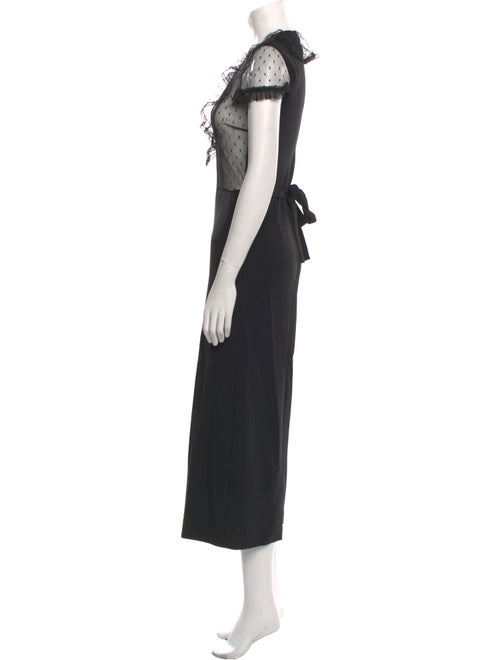 Red Valentino Scoop Neck Jumpsuit