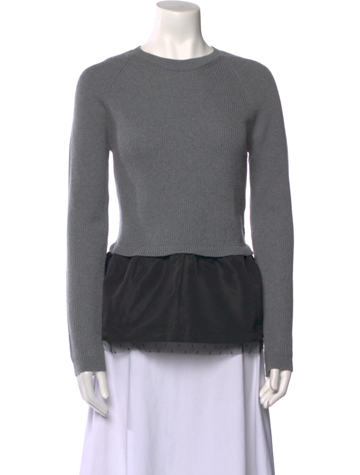 Red Valentino Wool Crew Neck Sweater