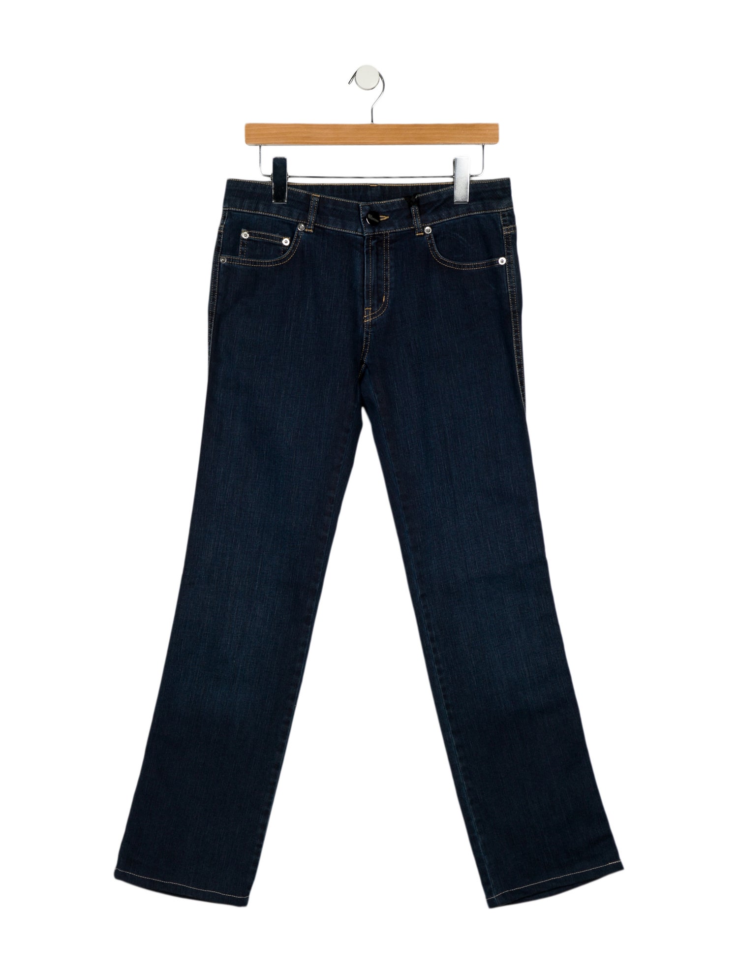 Red Valentino Mid-Rise Straight Leg Jeans w/ Tags