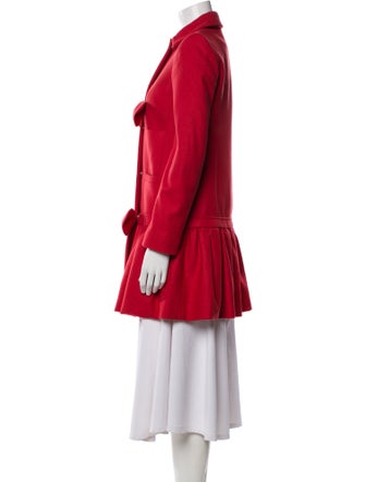 Red Valentino Wool Trench Coat