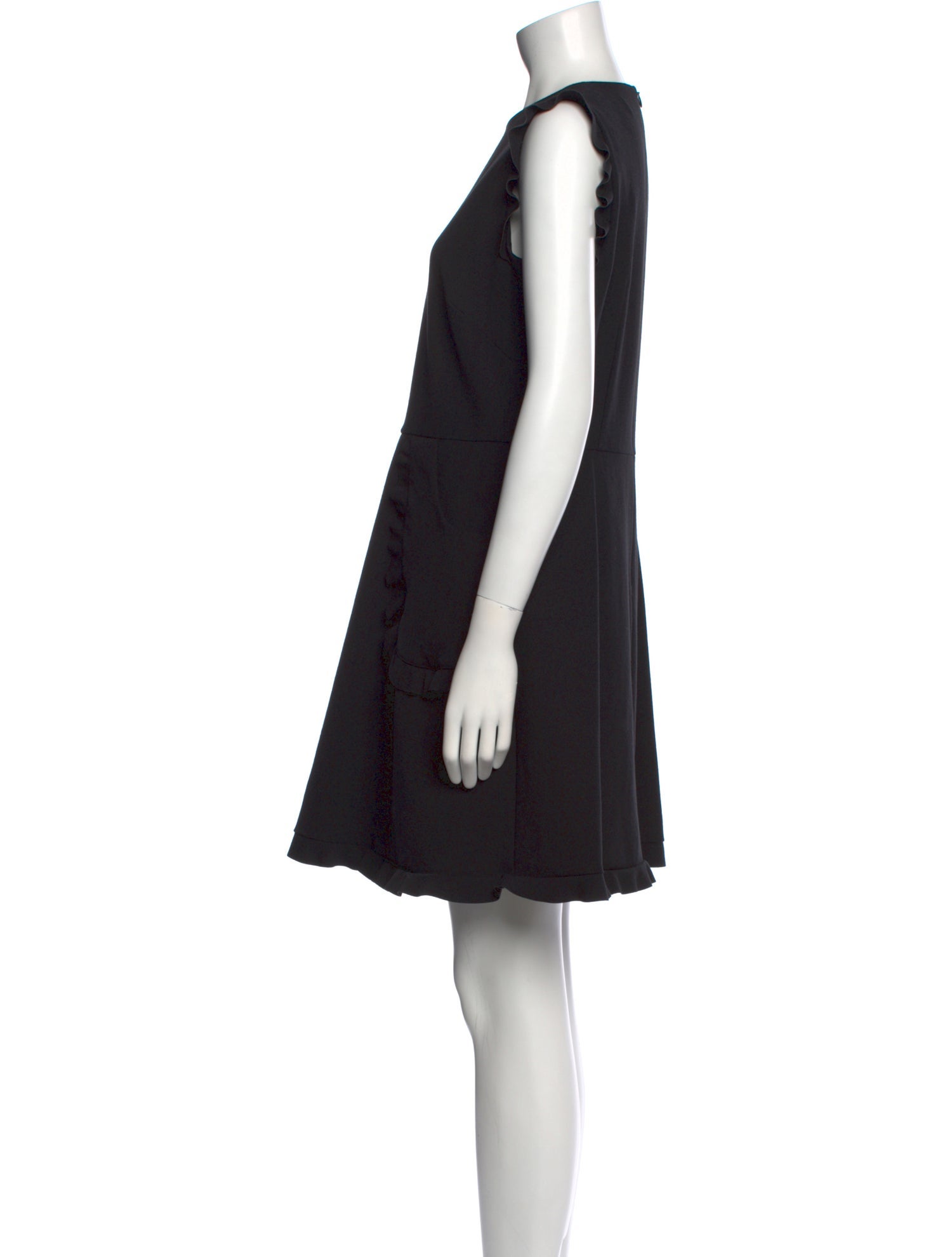 Red Valentino Crew Neck Mini Dress