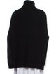 Red Valentino Virgin Wool Mock Neck Sweater