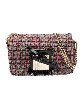 Red Valentino Tweed Belt Bag