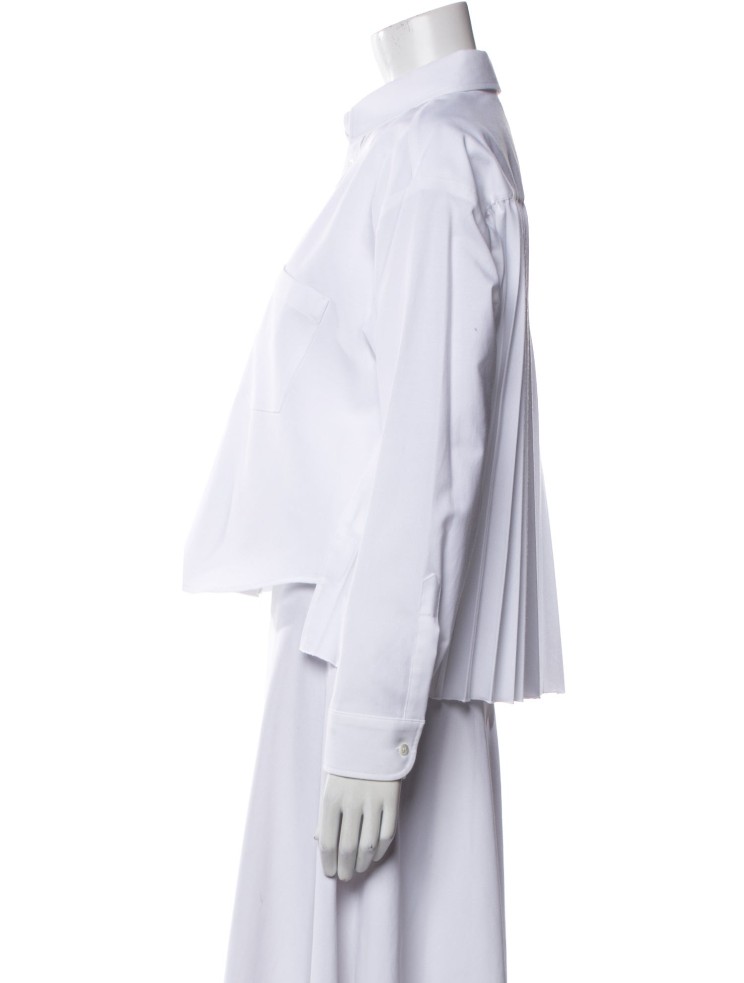 Red Valentino Long Sleeve Button-Up Top w/ Tags