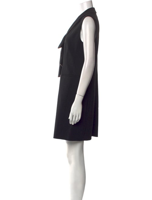 Red Valentino V-Neck Mini Dress