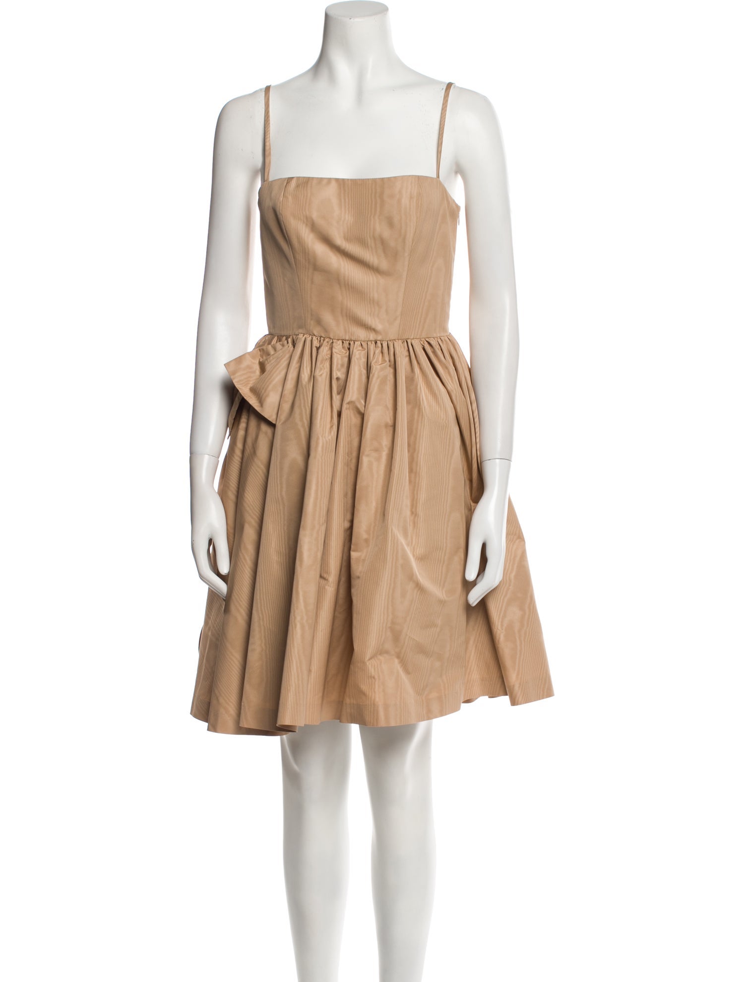 Red Valentino Square Neckline Mini Dress