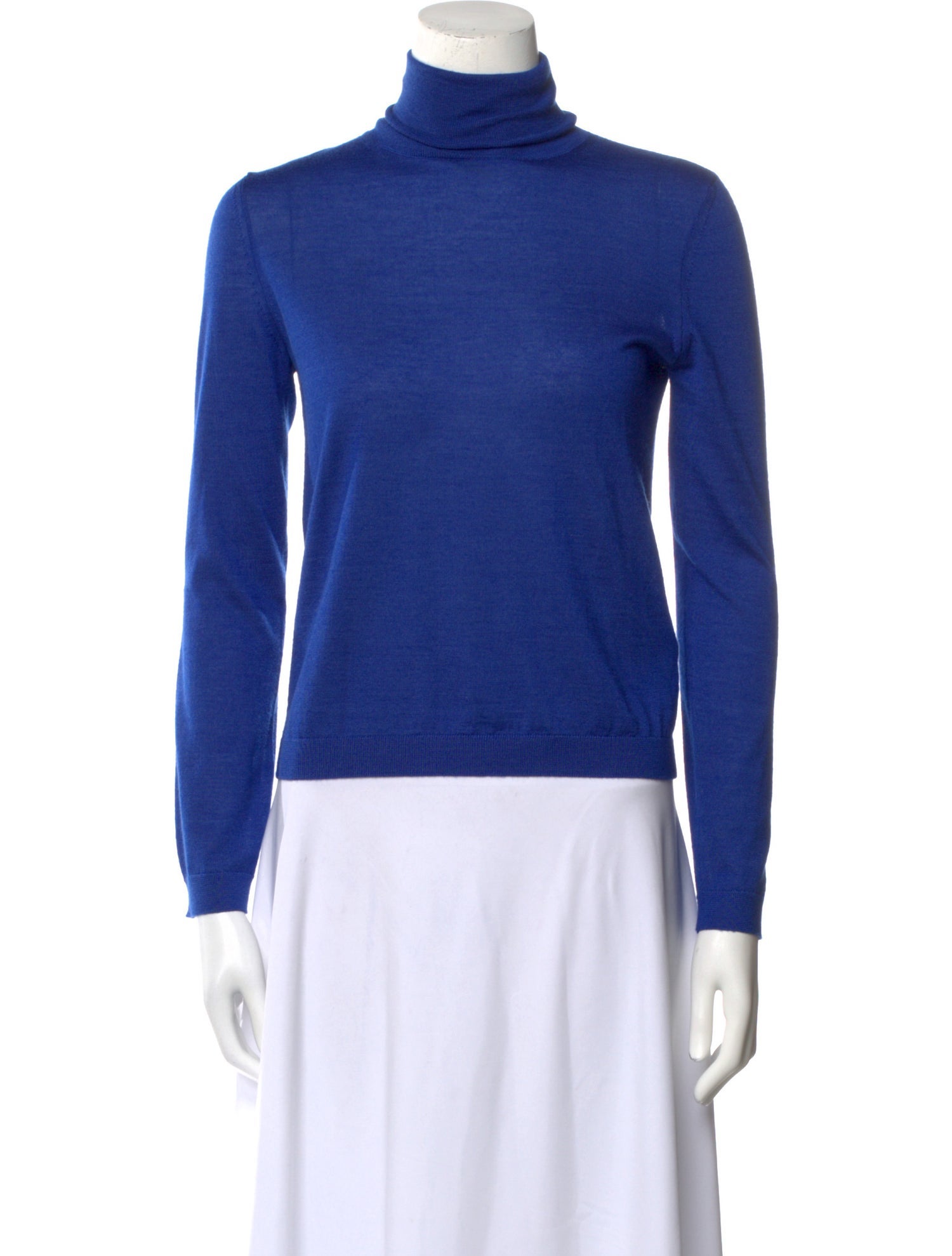 Red Valentino Cashmere Turtleneck Top