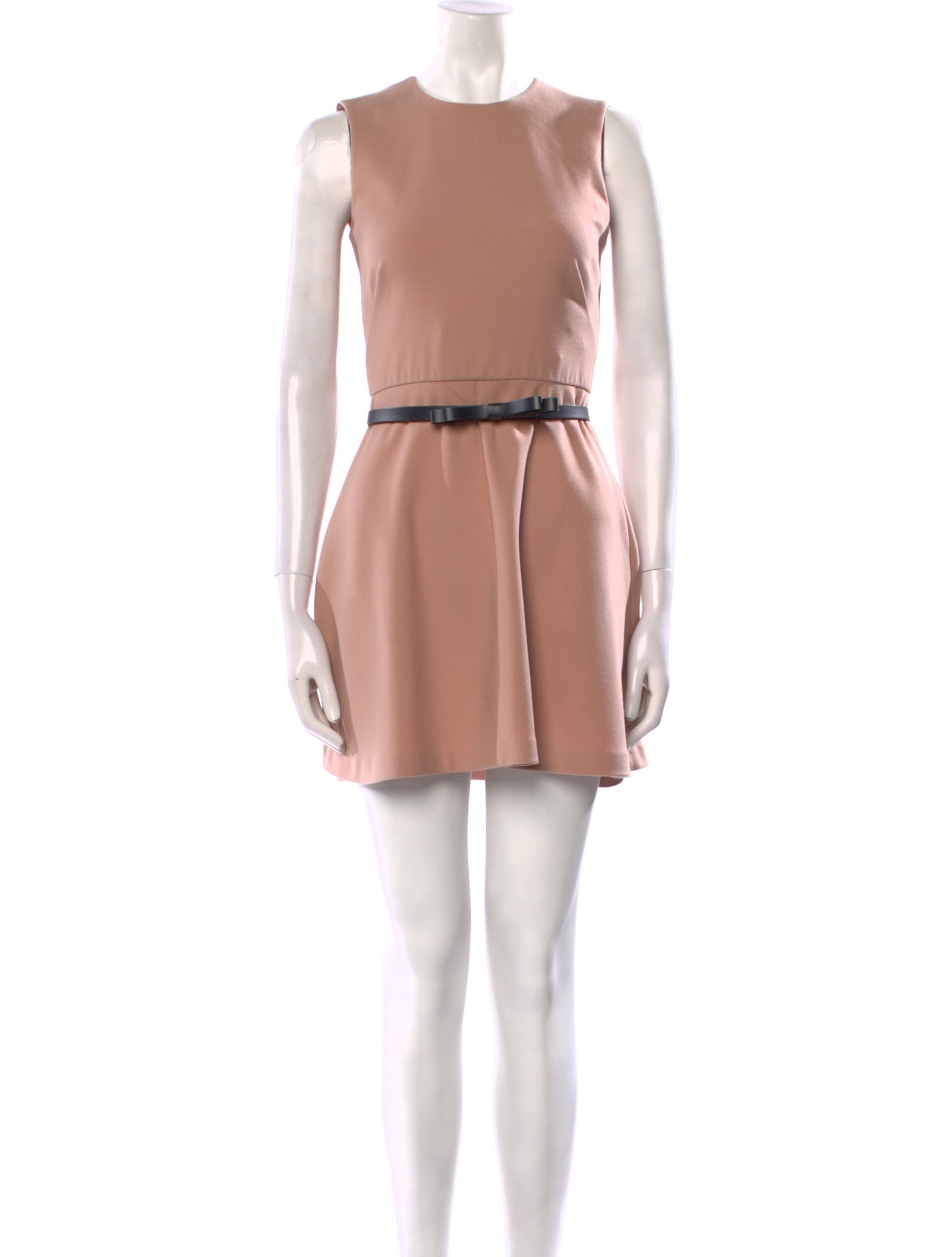 Red Valentino Crew Neck Mini Dress