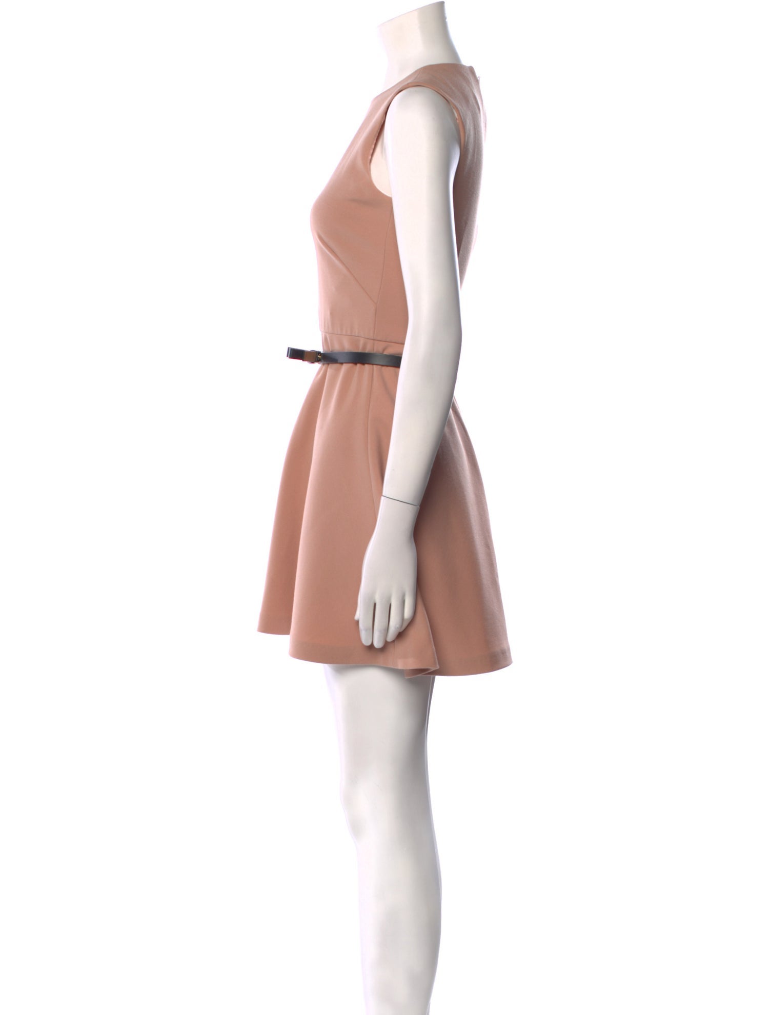 Red Valentino Crew Neck Mini Dress