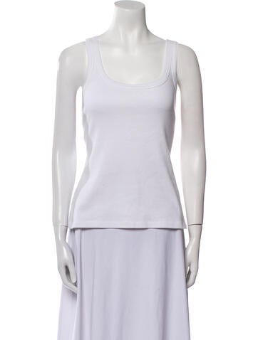 Red Valentino Tops Scoop Neck Sleeveless Top L