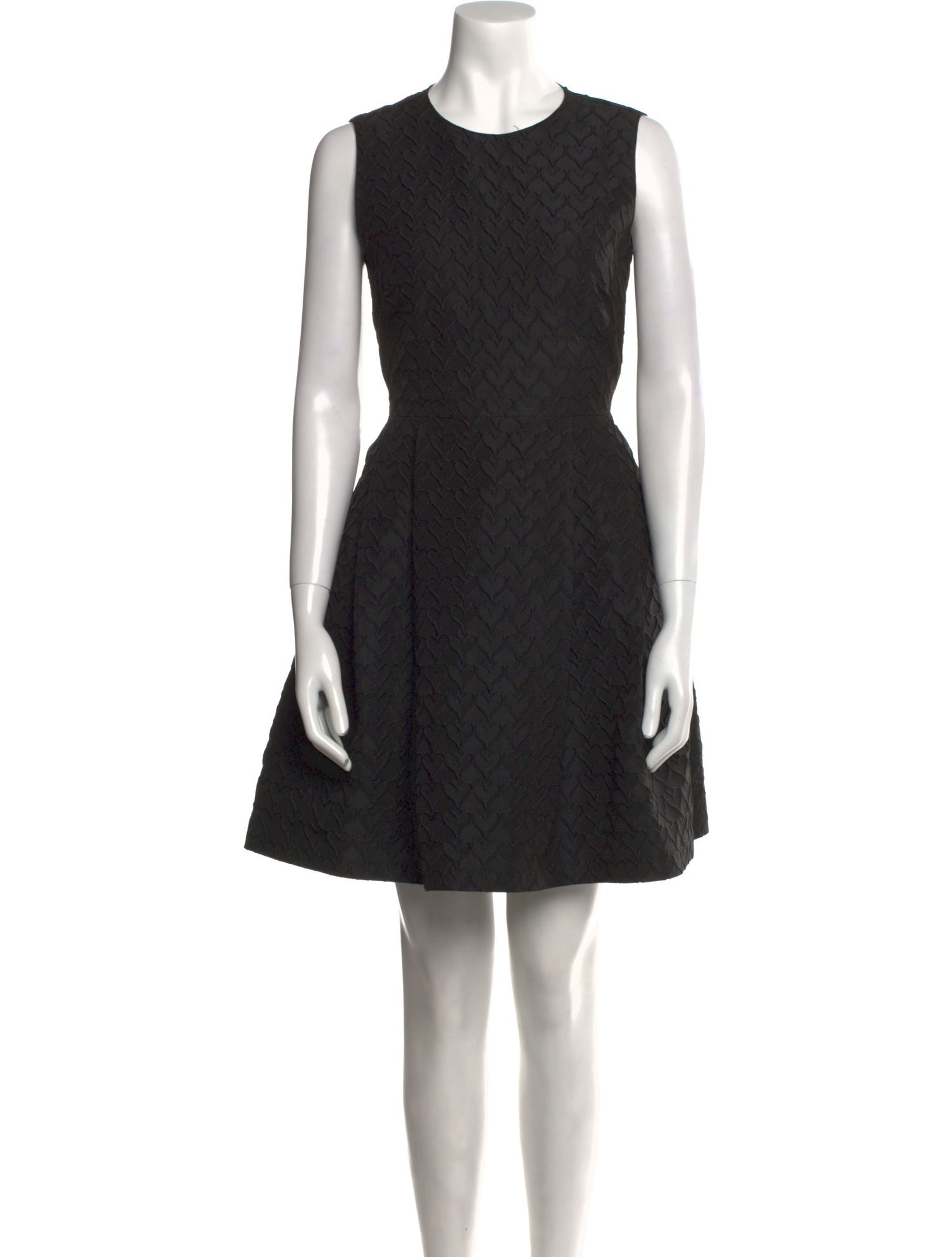 Red Valentino Crew Neck Mini Dress