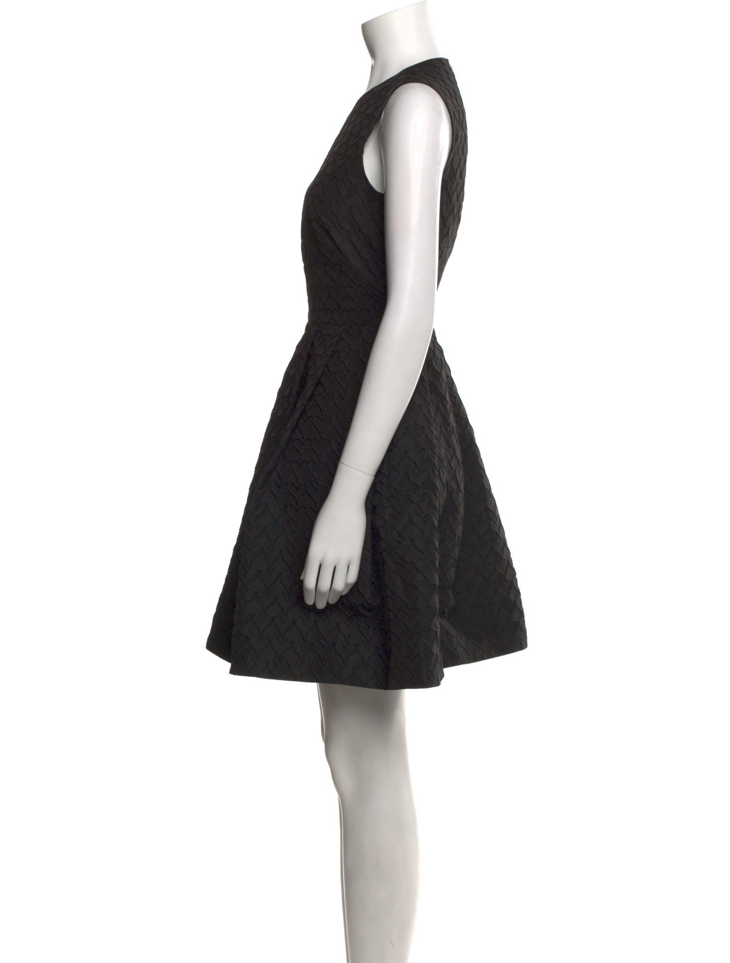 Red Valentino Crew Neck Mini Dress