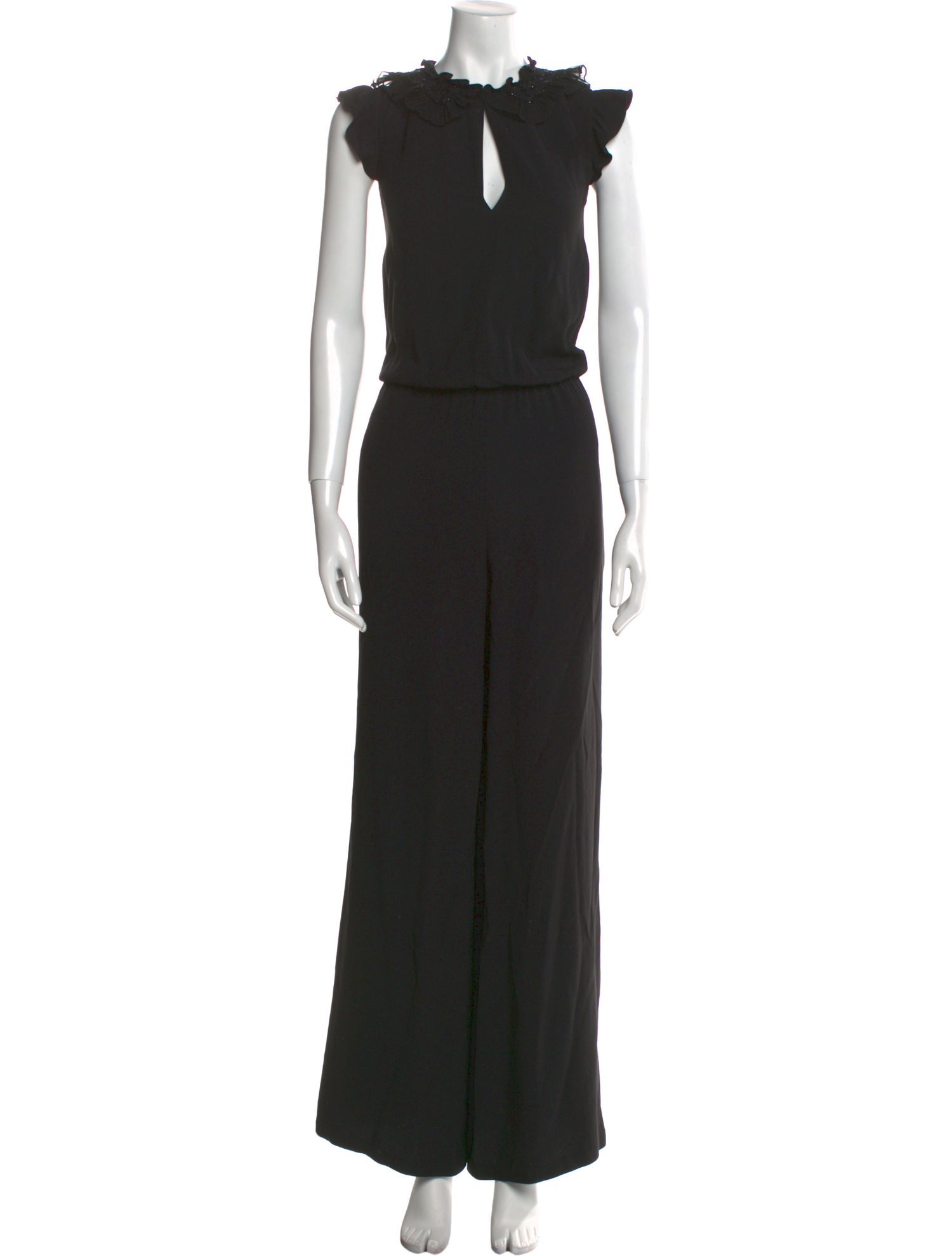 Red Valentino Crew Neck Jumpsuit