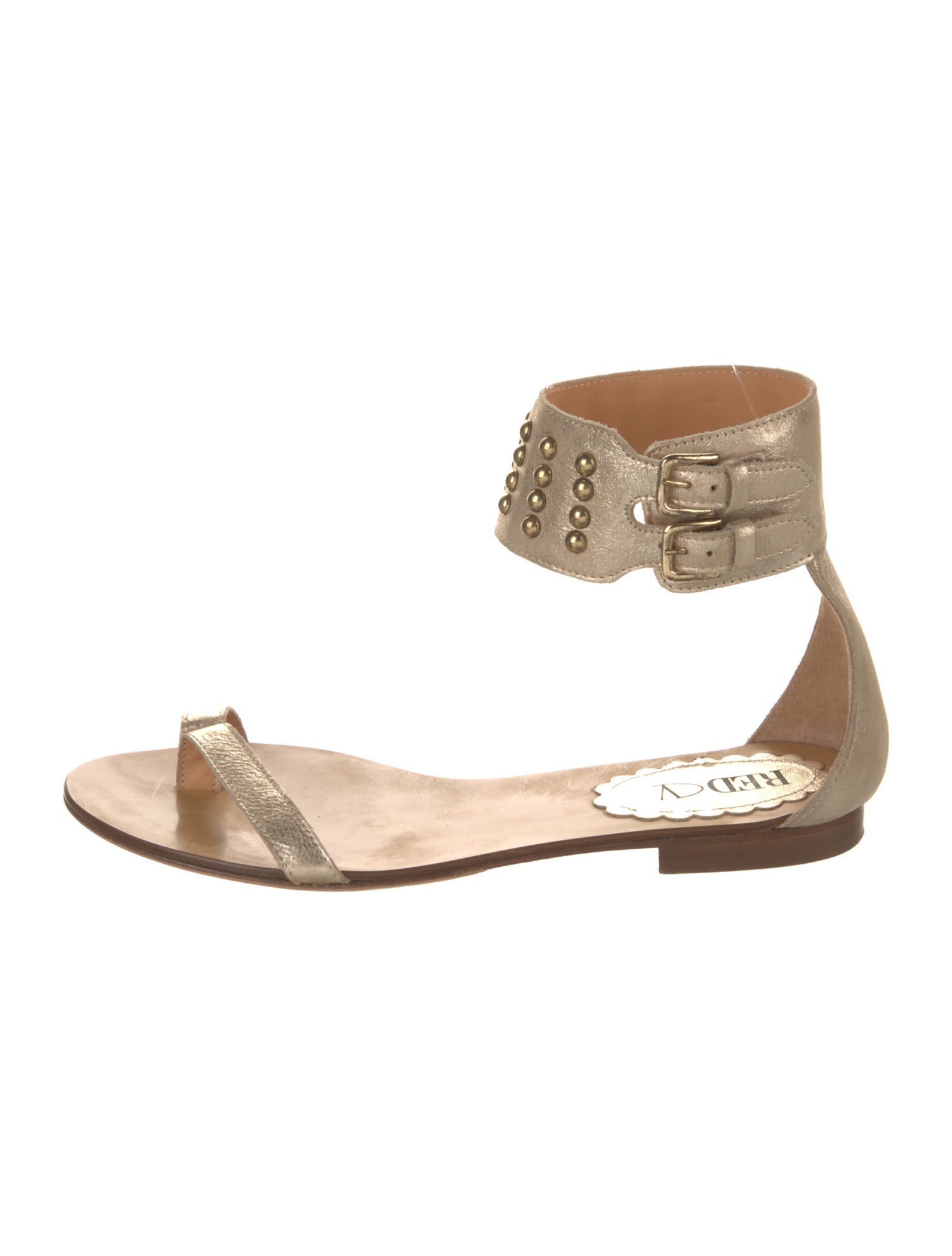 Red Valentino Leather Sandals