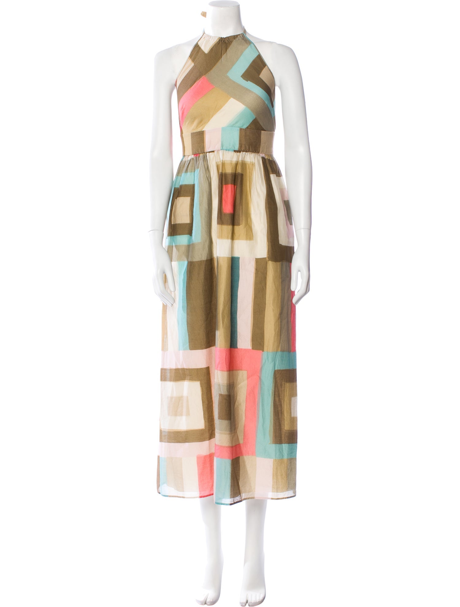 Red Valentino Printed Long Dress w/ Tags