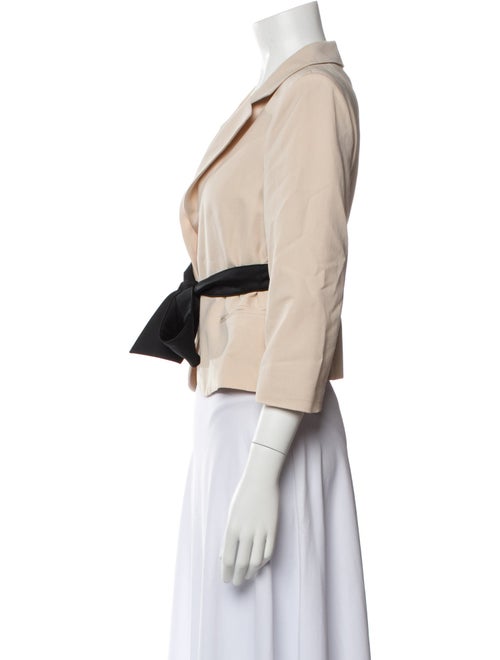 Red Valentino Colorblock Pattern Evening Jacket