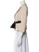 Red Valentino Colorblock Pattern Evening Jacket