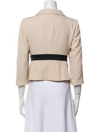 Red Valentino Colorblock Pattern Evening Jacket