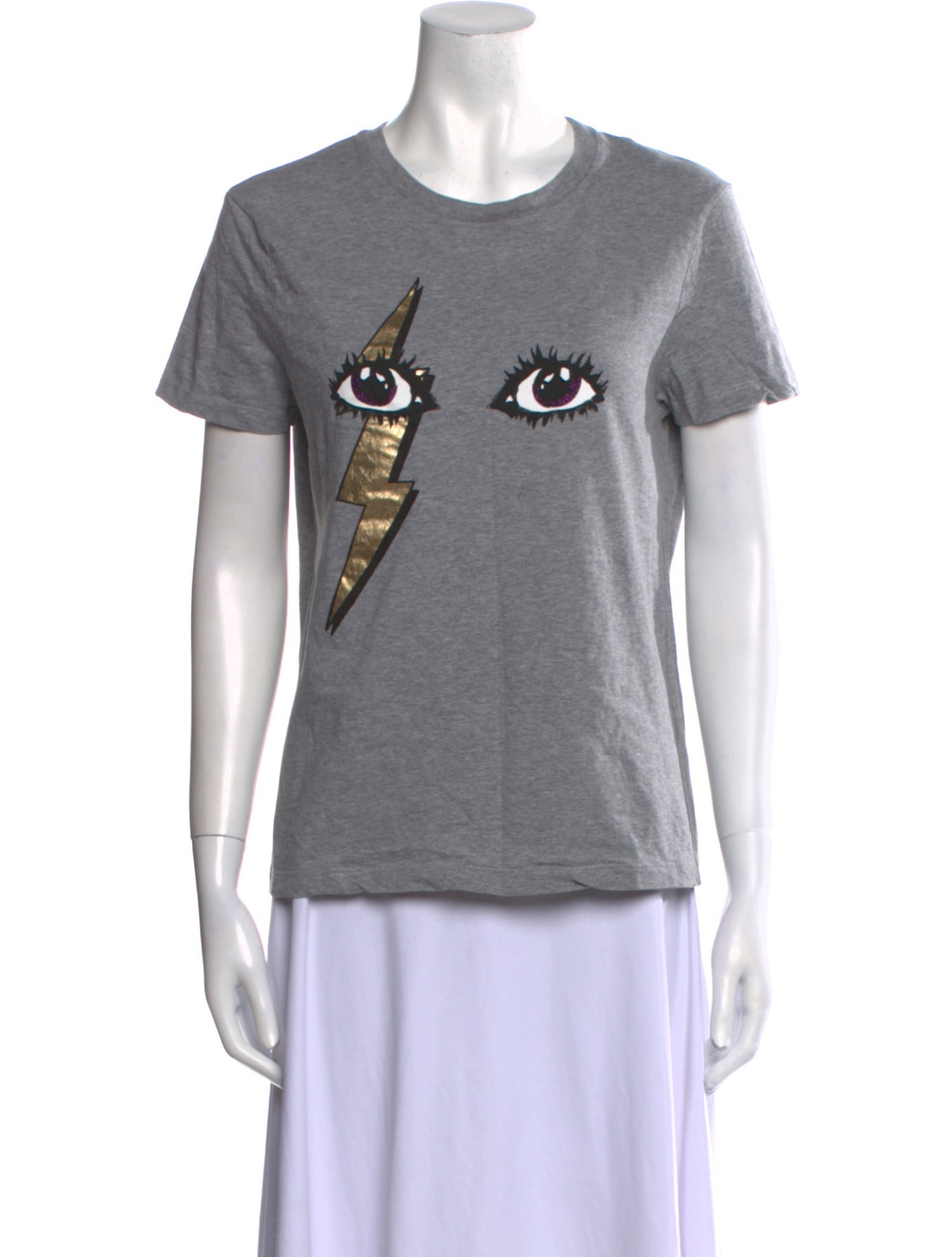 Red Valentino Graphic Print Crew Neck T-Shirt