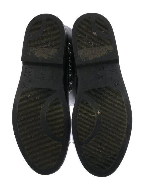 Red Valentino Rubber Studded Accents Rain Boots