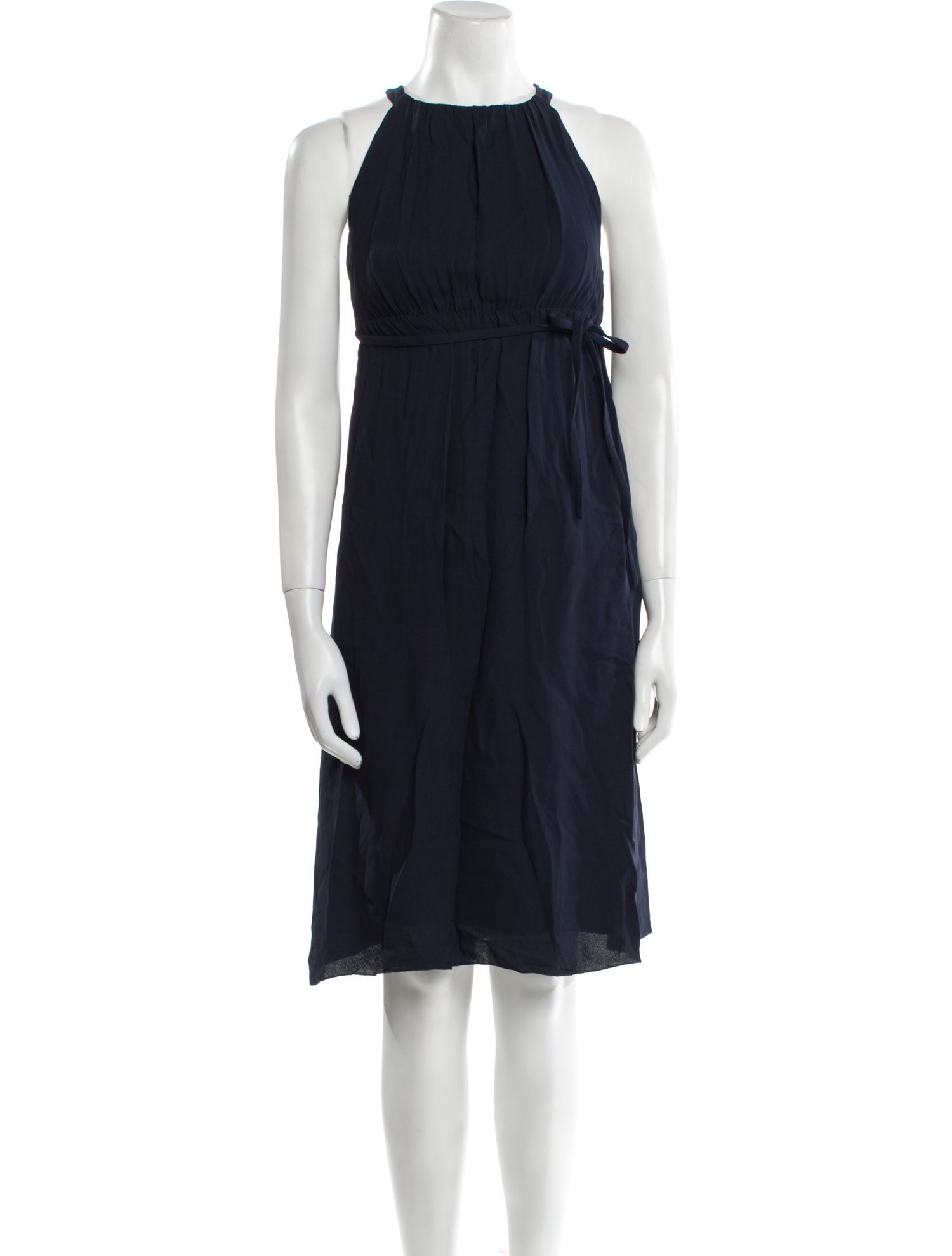 Red Valentino Halterneck Knee-Length Dress